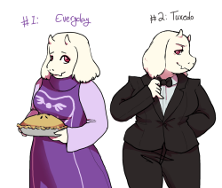 skellymor:     Please click to get a better look!    Toriel Fashion~Might