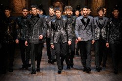 this-is-george-matthew:  Dolce & Gabbana Spring 2014.Men