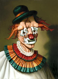 blondebrainpower: victoriousvocabulary:  COULROPHOBIA [noun]