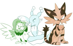 ryan-sprite:  as i did this with the first evolutions, here’s