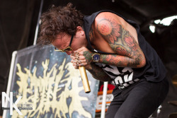 finalhourr:  Fronz of Attila from Indianapolis Warped Tour on