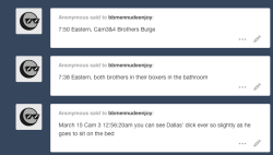 Also shout out to these anon messages for sending the correct
