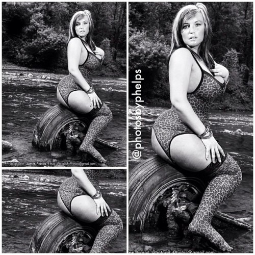 #10 in the “30 in 30” is @modelelizajayne showing off how her wooty while posing on the epic infamous tire!! #booty  #wooty  #photosbyphelps  #phat #thick  #thighs  #lingerie