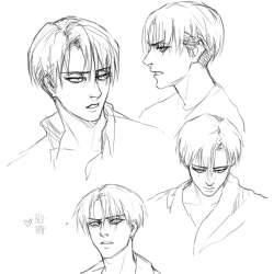 bev-nap: Levi sketch dump~~ 