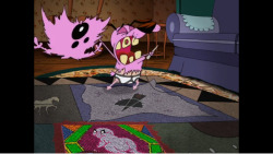 In the episode of Courage the Cowardly Dog “The Quilt Club,”