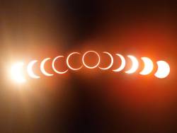 Today’s Ring of Fire eclipse over Cape York, Australia.