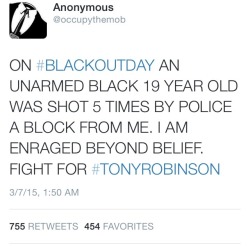 krxs10:An Unarmed Black teen was just shot dead by police on