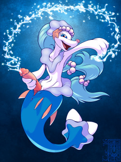 thehorsesays: I forgot to post this here My Primarina boy is