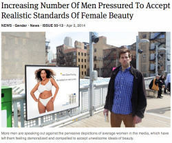 theunicornkittenkween:  theonion:  Increasing Number Of Men Pressured