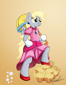 bronieslatinos:  Super Princess Derpy by xNosidex  x3!