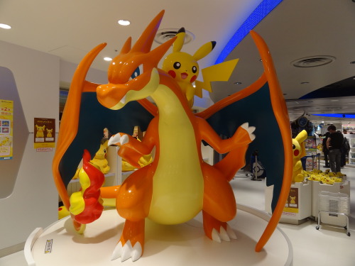 pokescans:  Statues at Pokémon Center Mega Tokyo in Ikebukuro.