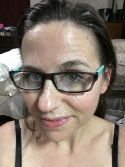 nodickfacials:  thedaleysmut: Facial Friday 6/17/16. Glasses