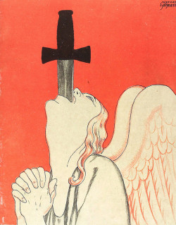 danskjavlarna:  The peace angel is a sword swallower.  From