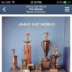 #oldschool #flashbackfriday #damn #pandora #music #slap #jimmyeatworld