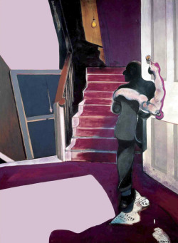 Francis Bacon.Â In Memory of George Dyer (part of a triptych).Â 1971.