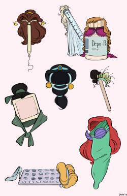 punchthemoon:  Disney Princesses as birth control methods *sparkle