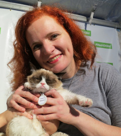 laughingsquid:  Hanging Out With Memes at SXSW 2013: Grumpy Cat,