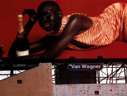 labsinthe:  “Billboard Clicks” Alek Wek photographed by Ellen