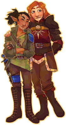 fmab:dragon age gays hour??? second commission for my fellow