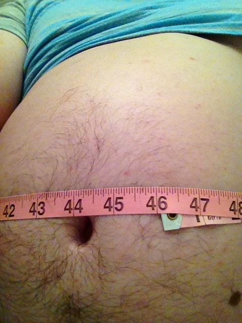 gainer-cub:  Latest pics from being really full. 