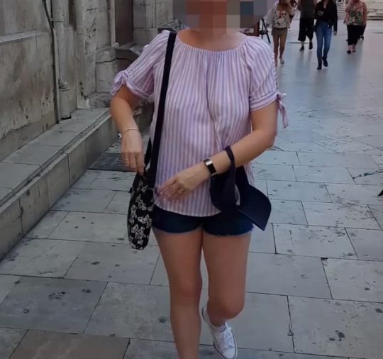 just-my-wife-and-nothing-else:  Busy plaza