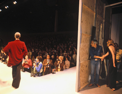 ohyeahpop:  Ralph Lauren Backstage, 1983 Ph. Harry Benson
