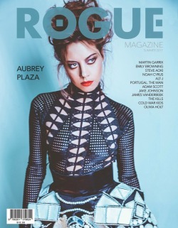 celebsofcolor:Aubrey Plaza for Rogue Magazine  Is it just me