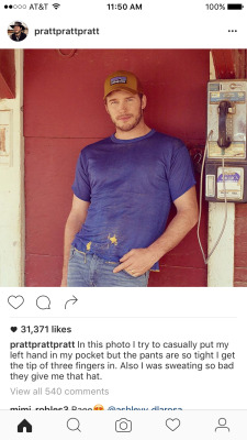 aandk:  skyslut:  I’m really loving Chris Pratt’s truck stop