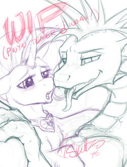 Sneek peek teaser to an art pack coming together in a little