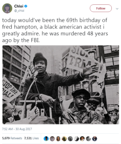 thecheshirecass: black-to-the-bones:  He was an activist who