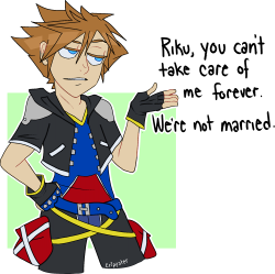 crippster:  even if you don’t ship soriku you cannot deny their