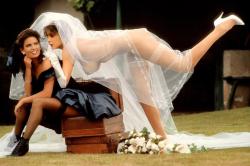 bridesluts:  see-through bride 