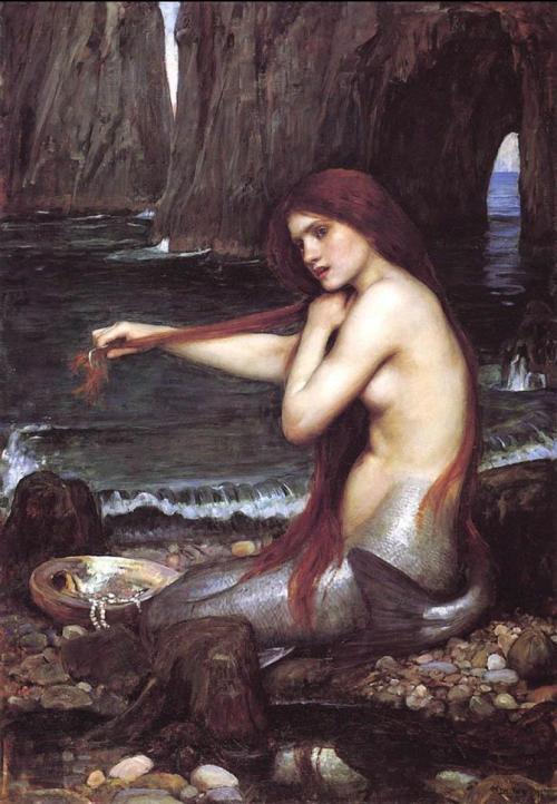   John William Waterhouse.Â Mermaid. 1900.   