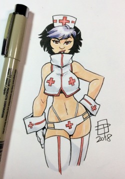 callmepo: Naughty nurse Gogo can’t believe that I am being