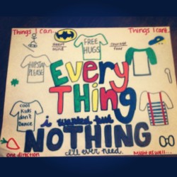 I got bored so I colored this. Lol I tried… #onedirection