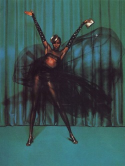 coughdropqueen:  Grace Jones, photographed by Jean-Paul Goude,