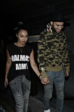 celebritiesofcolor:  Leigh-Anne Pinnock at Hakkasan restaurant