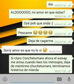 jaidefinichon:  WhatsApp haciendo mierda relaciones…  