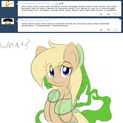 askshinytheslime:  Snow: Uhm.. Minty…? (( flat cause i can.))