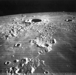 humanoidhistory:  Kepler Crater on the Moon, observed by the