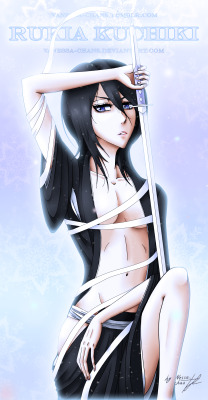 vanessa-chan8:  Rukia Kuchiki - Snow Queen  