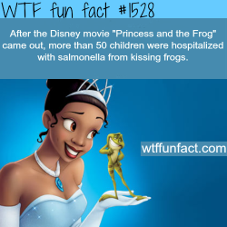 wtf-fun-factss:  The Disney Movies Facts (Princes and the frog)