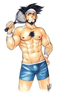 jasdavi:  colored Harry from Mario Tennis :)i still should continue
