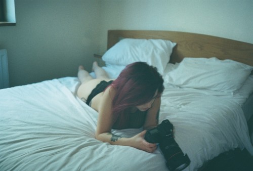 ochiuk:  Shooting with @sophoullasuicide / @sophoulla in London.Â  Shot on Olympus 35mm rangefinder. Weâ€™re thinking of selling a couple of these, who would be interested? www.ochiuk.com IG/ Snapchat/ Twitter: @Ochiuk Copyright Ochi, please be polite