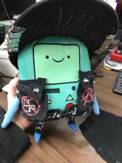 punkwitchanarchist:So BMO was complaining that he wanted cool