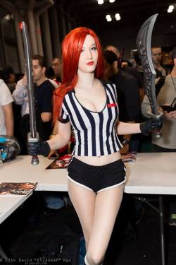 kamikame-cosplay:  Katarina Red Card skins from League of Legends
