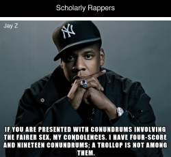 tastefullyoffensive:  Scholarly Rappers [imgur]Previously: Well