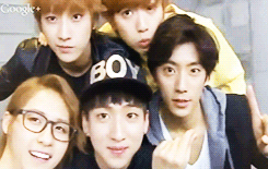 gurupopcom:  How B1A4 Takes A Picture Posted by ♥KrisBANA♥JJY♥