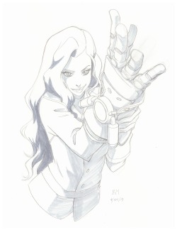 nikoniko808:  korranation:  Another spectacular sketch for one