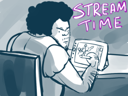smashkopalace:  STREAMING!COME WATCH A BITTER FAT MAN ATTEMPT TO DRAW  Guys come check out this Raven comic that’s being illustrated!!  